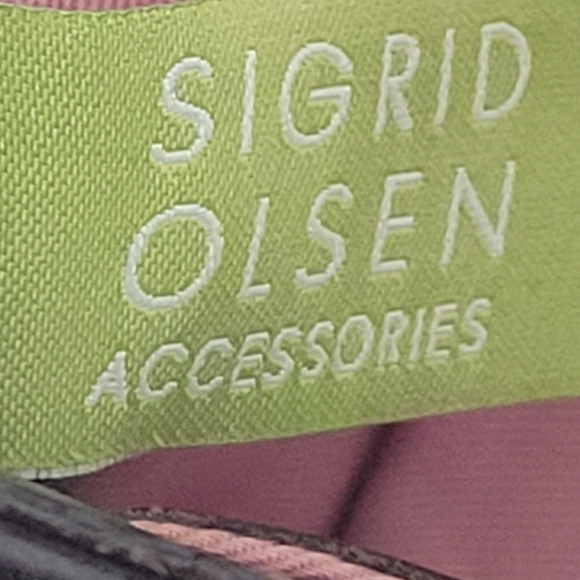 GENUINE LEATHER AND COTON LINING HANDBAG, MEDIUM SIZE 13X8X5.22" LONG HANDLES. - Picture 9 of 10